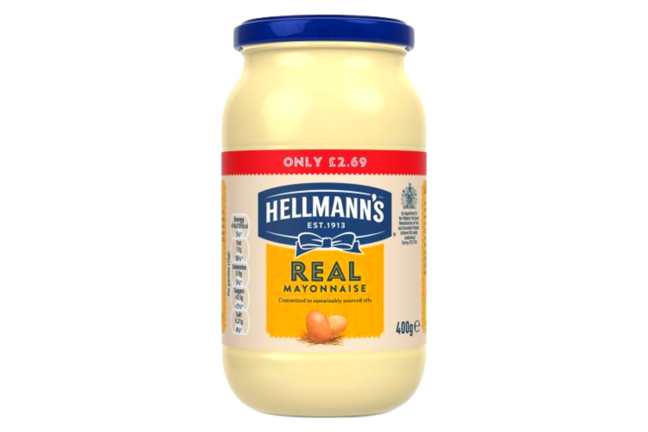 Hellmann's Real Mayonnaise 400g. Best Before it's Gone Ltd
